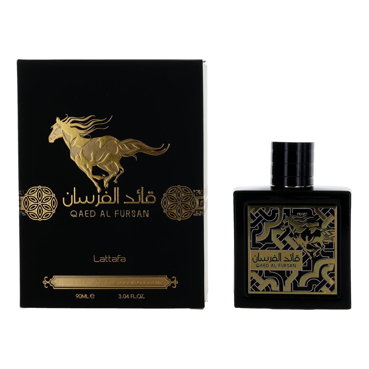Lattafa – Qaed Al Fursan Eau de Parfum Spray for Men (3.04 oz) product image
