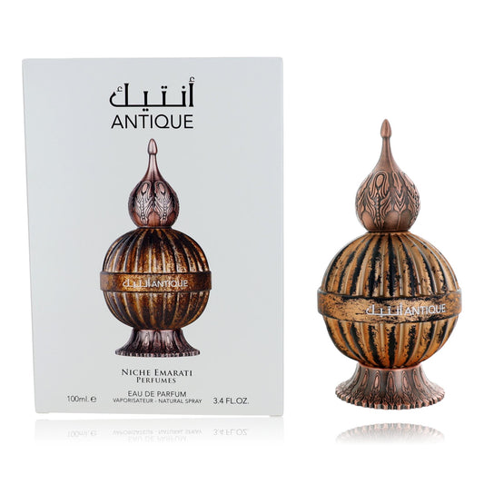 Lattafa – Niche Emarati Antique Eau de Parfum Spray for Unisex (3.4 oz) product image