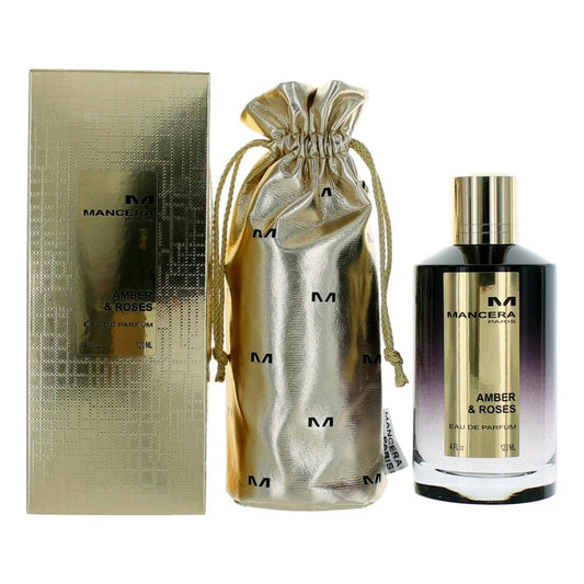 Mancera – Mancera Amber & Roses Eau de Parfum Spray for Unisex (4 oz) product image