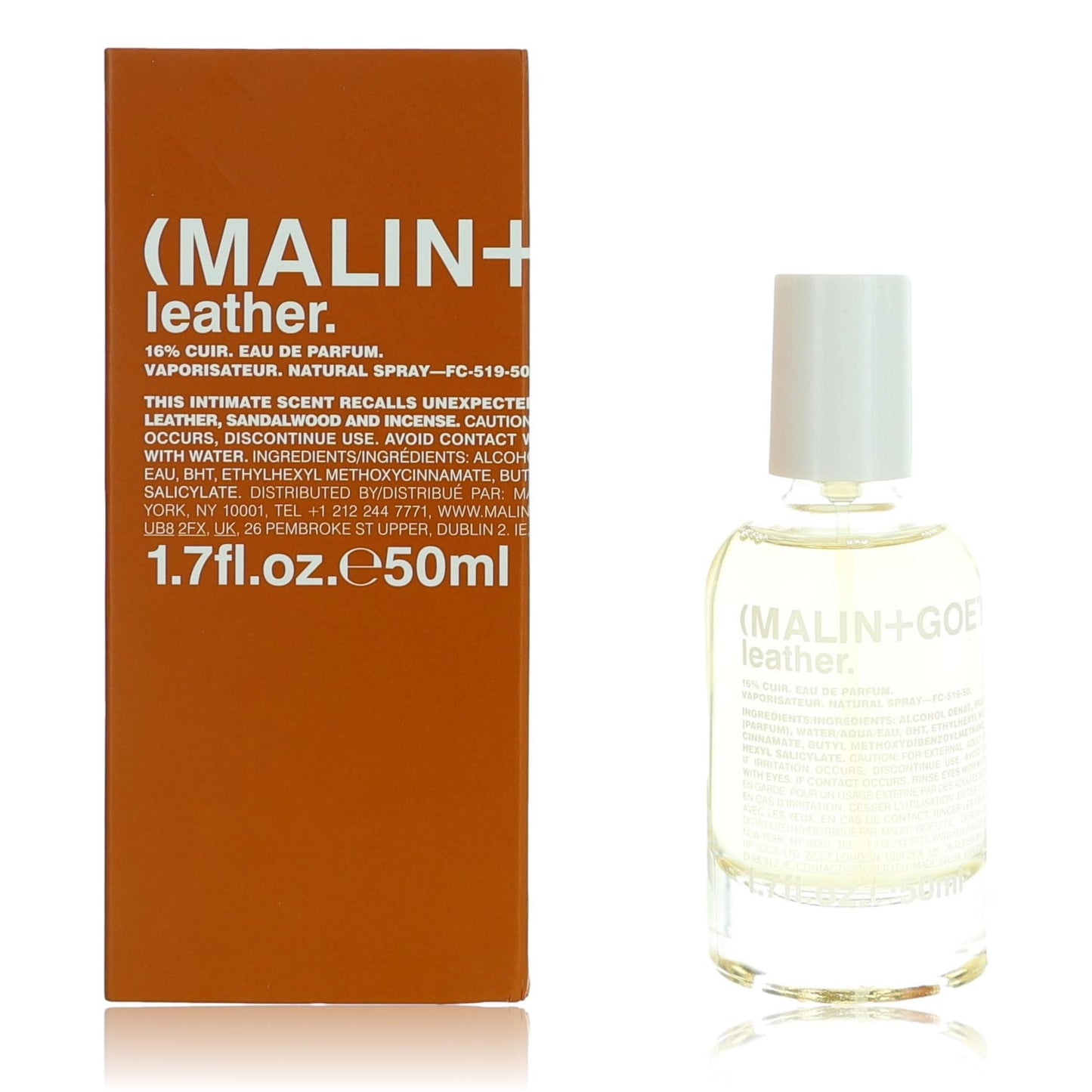 Malin & Goetz – Malin & Goetz Leather Eau de Parfum Spray for Unisex (1.7 oz) product image