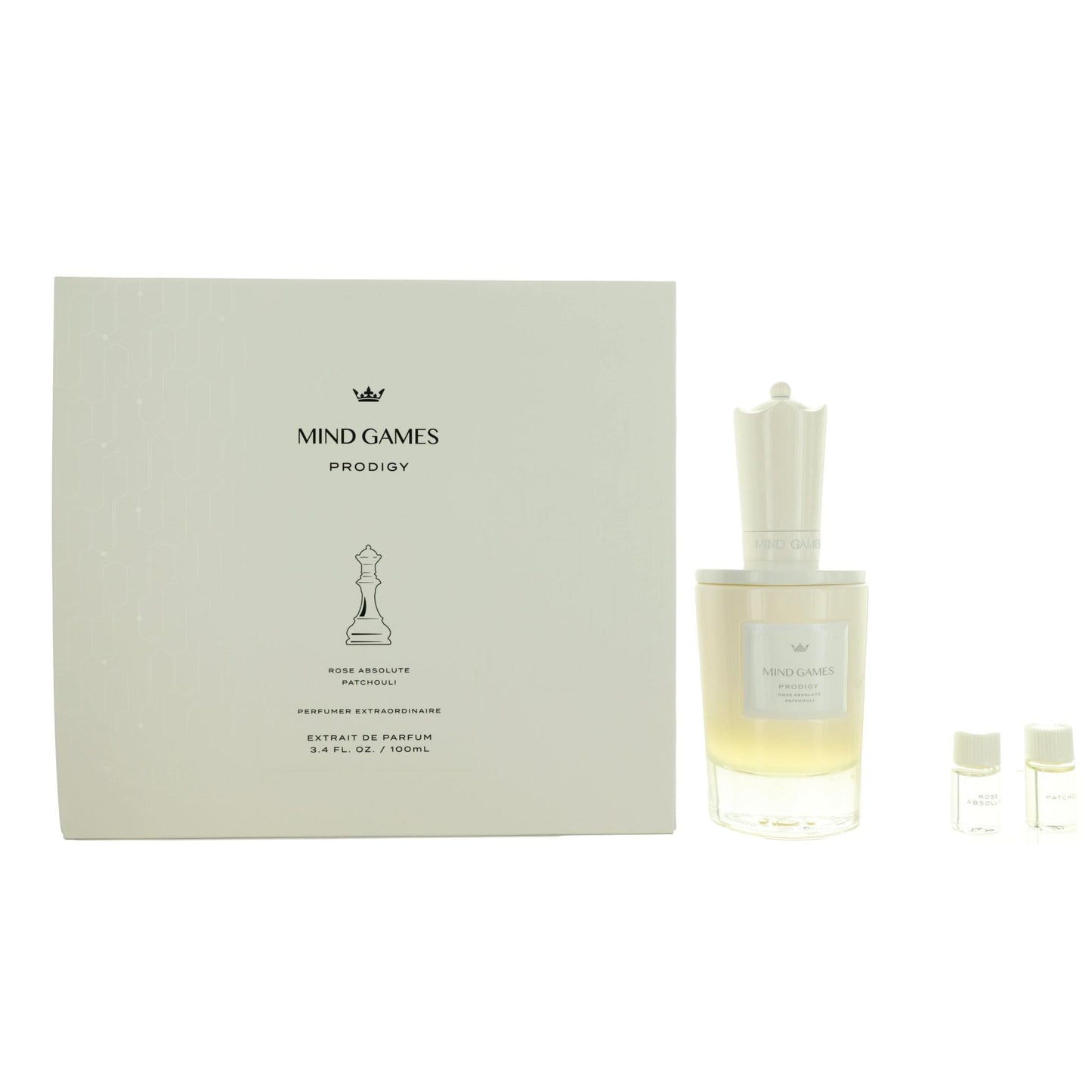 Mind Games – Rose Absolute Patchouli Extrait de Parfum Spray for Unisex (3.4 oz) product image