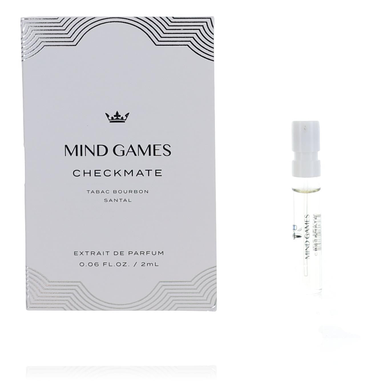 Mind Games – Checkmate Silver King Extrait de Parfum Spray for Unisex (0.06 oz) product image