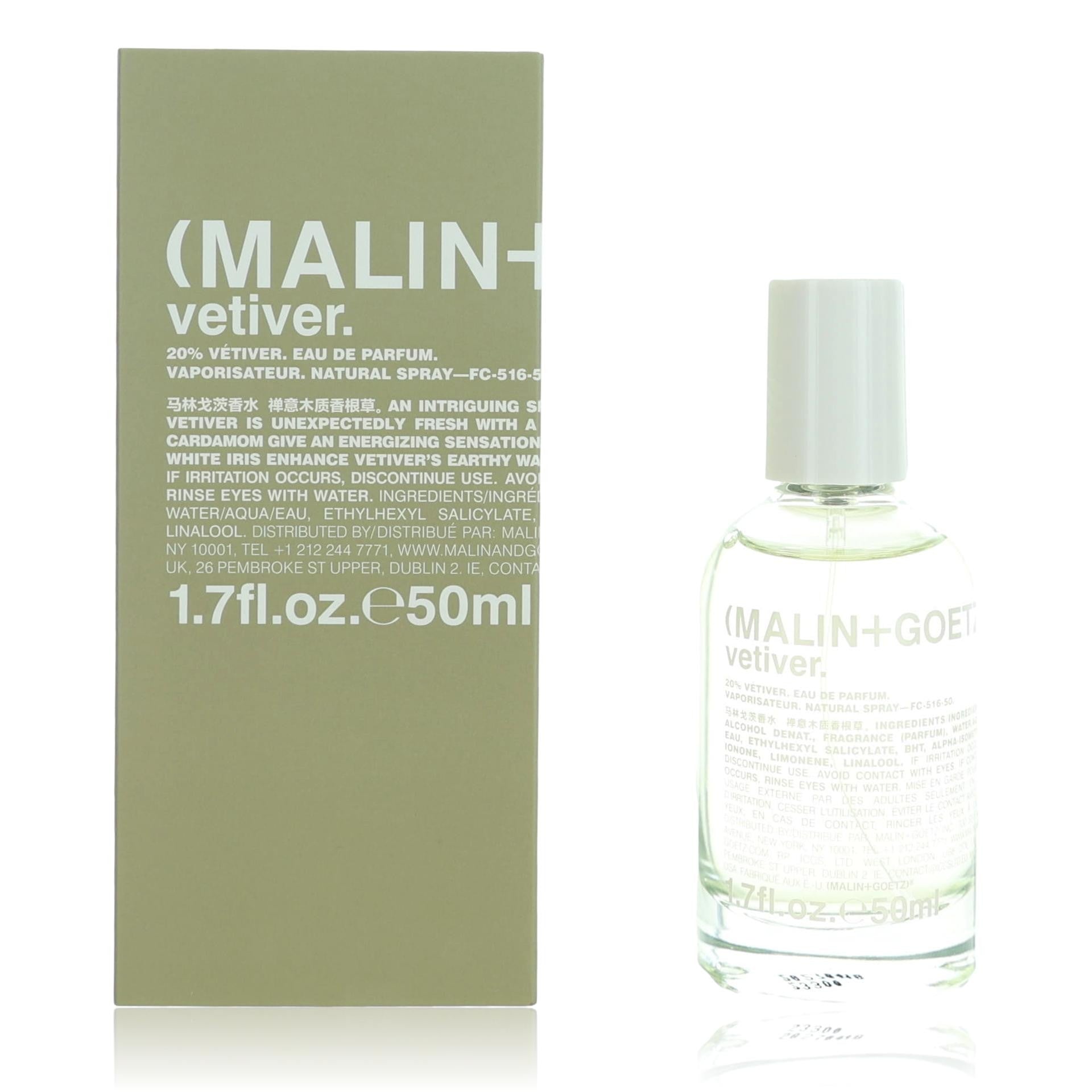 Malin & Goetz – Malin & Goetz Vetiver Eau de Parfum Spray for Unisex (1.7 oz) product image