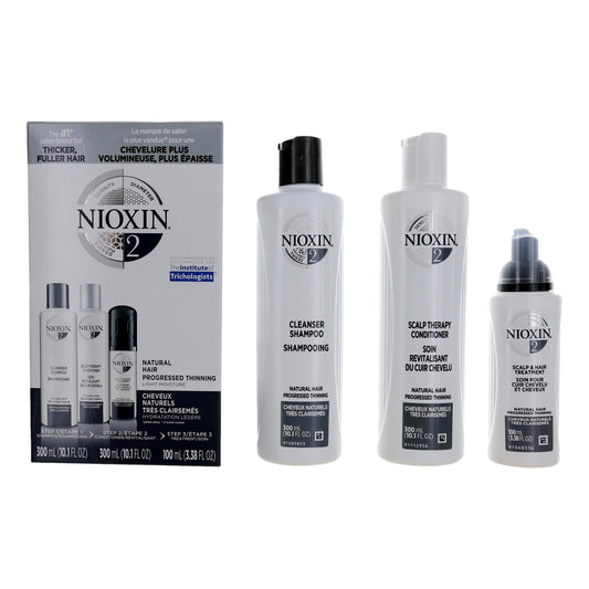 Nioxin – Nioxin 3D Care System Kit 2 - For Natural Hair Progressed Thinning Light Moisture Fragrance product image