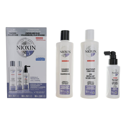 Nioxin – Nioxin 3D Care System Kit 5 - For Chemically Treated Hair Light Thinning Intense Moisture Fragrance product image
