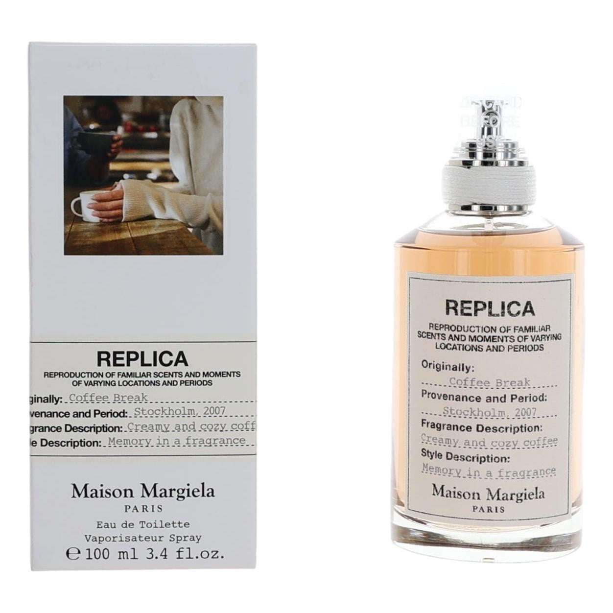 Maison Margiela – Replica Coffee Break Eau de Toilette Spray for Unisex (3.4 oz) product image