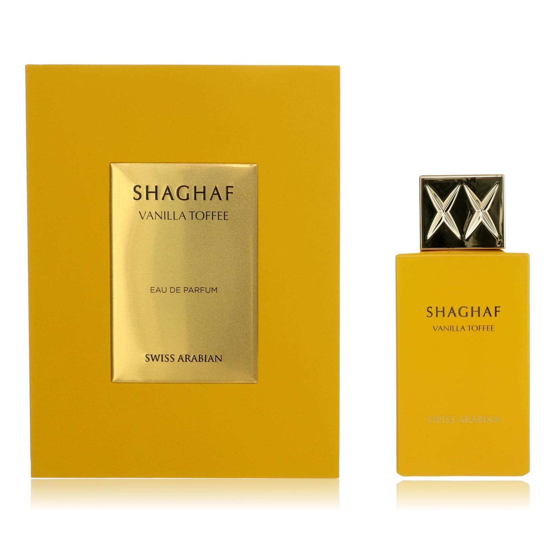 Swiss Arabian – Shaghaf Vanilla Toffee Eau de Parfum Spray for Unisex (2.5 oz) product image