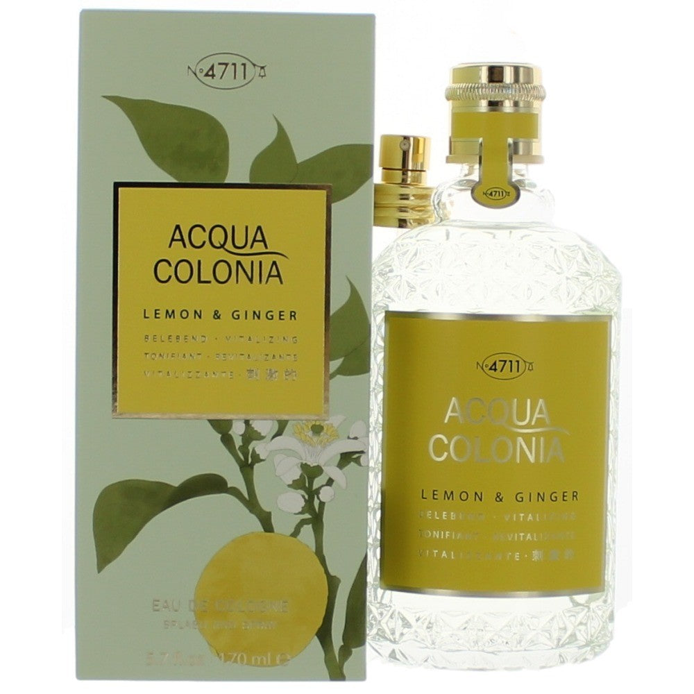 4711 – Acqua Colonia Lemon & Ginger Spray Unisex (5.7 oz) for Unisex product image