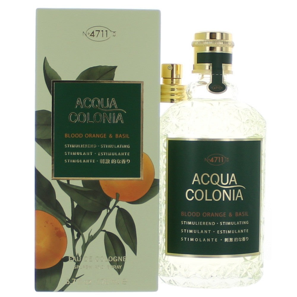 4711 – Acqua Colonia Blood Orange & Basil Eau De Cologne Splash/Spray For Unisex 5.7 Oz