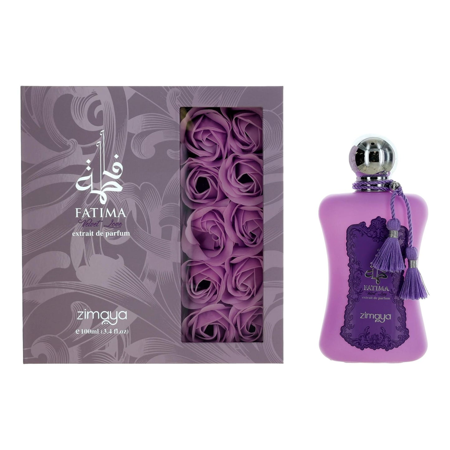 Zimaya – Fatima Velvet Love Extrait De Parfum Spray For Women 3.4 Oz