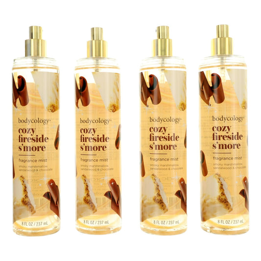 Bodycology – Cozy Fireside S'more Fragrance for Women (4-Pack 8 oz) product image