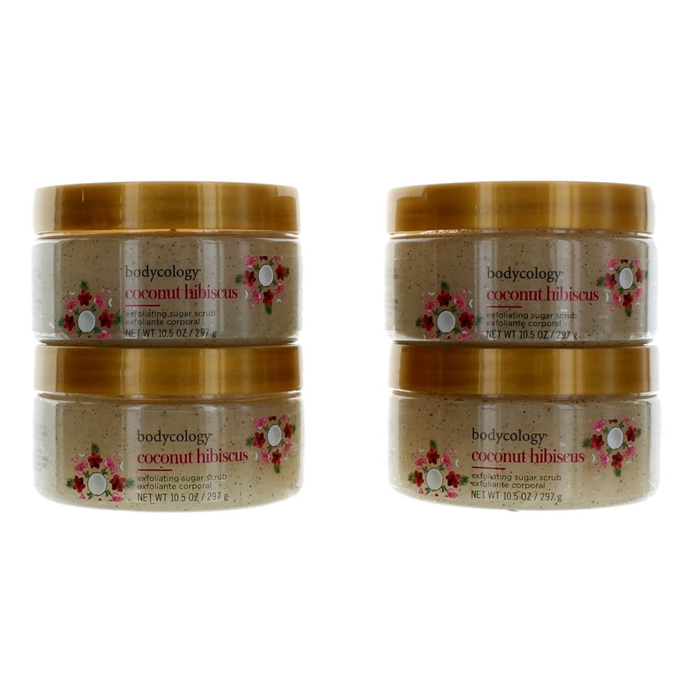Bodycology – Coconut Hibiscus Fragrance for Women (4-Pack 10.5 oz) product image