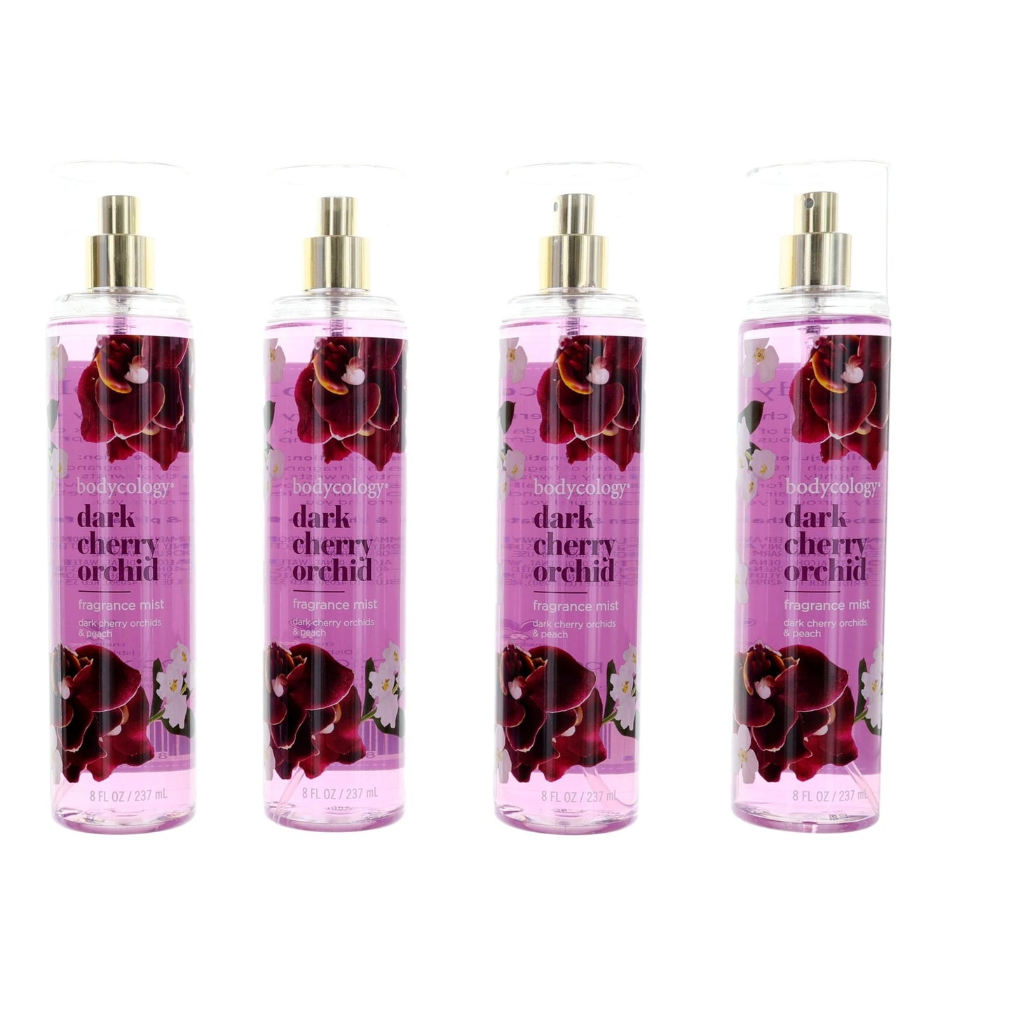Bodycology – Dark Cherry Orchid Fragrance for Women (4-Pack 8 oz) product image