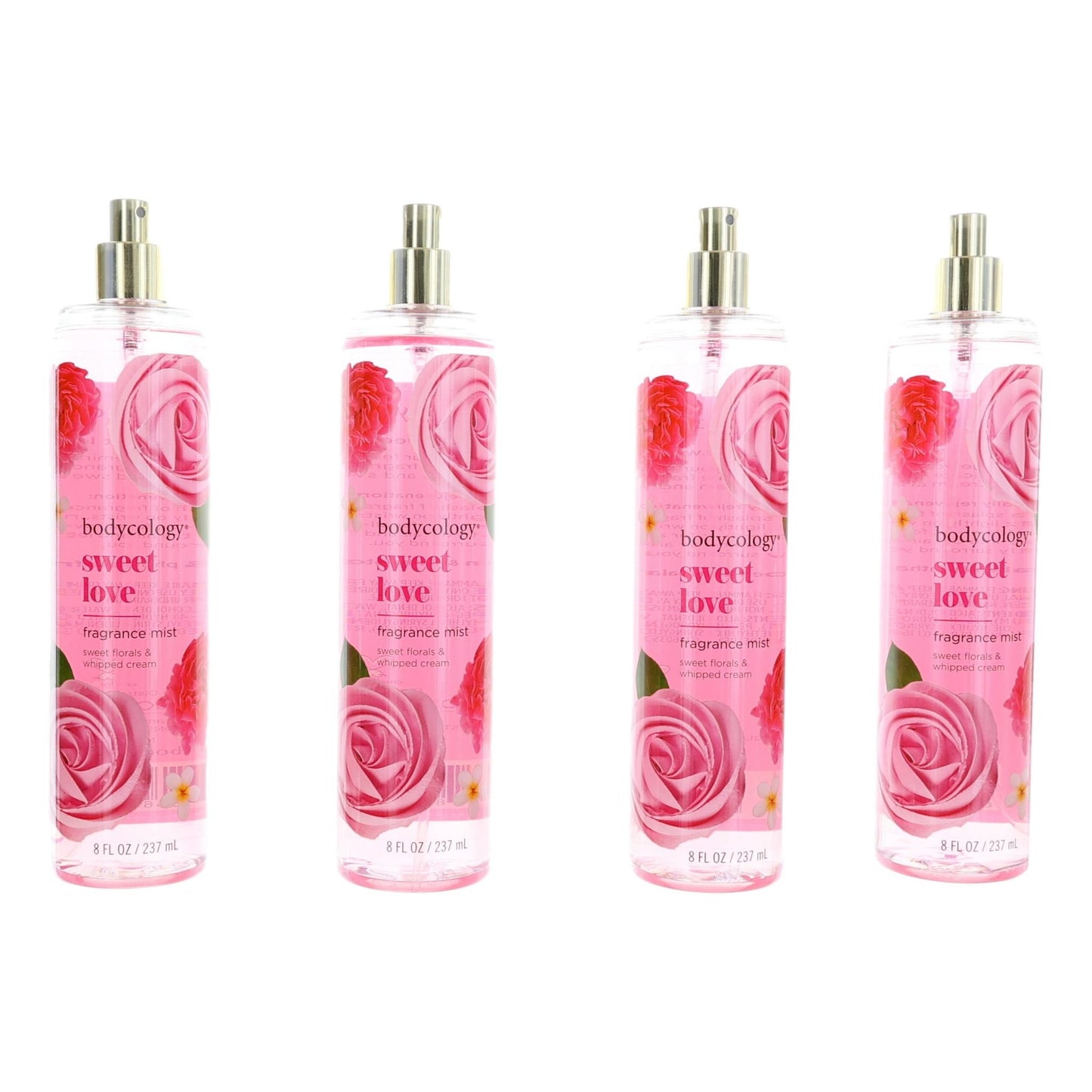 Bodycology – Sweet Love Fragrance for Women (4-Pack 8 oz) product image