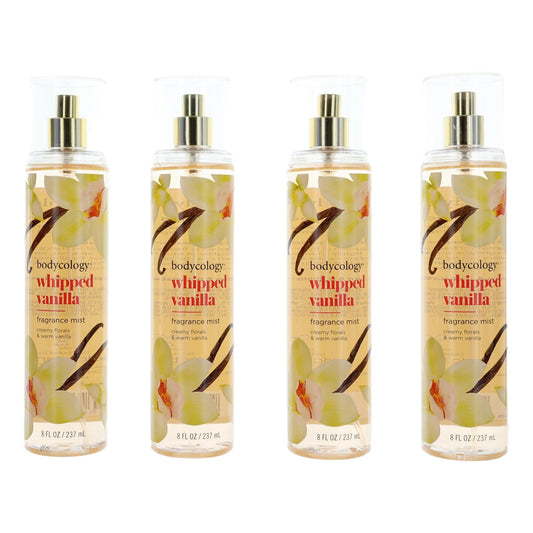 Bodycology – Whipped Vanilla Fragrance for Women (4-Pack 8 oz) product image