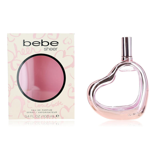 bebe – bebe Sheer Eau de Parfum Spray for Women (3.4 oz) product image