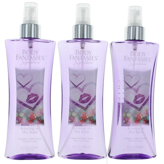 Parfums De Coeur – Kissing In The Rain by Body Fantasies Fragrance Body Spray for Women (3-Pack 8 oz) product image