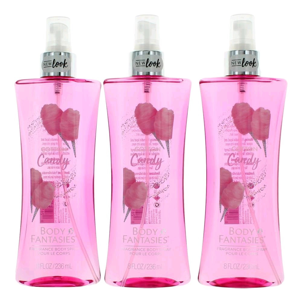 Parfums De Coeur – Cotton Candy by Body Fantasies Fragrance Body Spray for Women (3-Pack 8 oz) product image