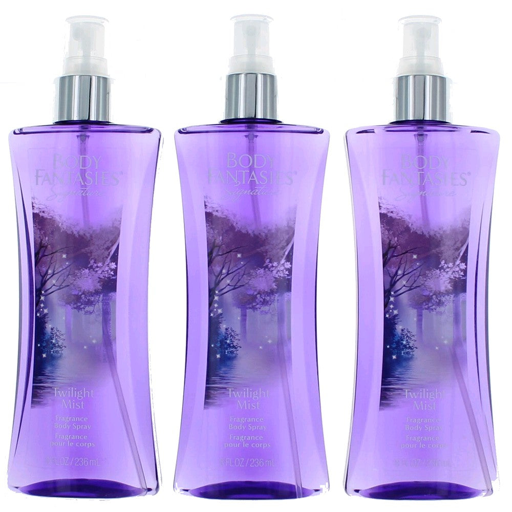 Parfums De Coeur – Twilight Mist by Body Fantasies Fragrance Body Spray for Women (3-Pack 8 oz) product image
