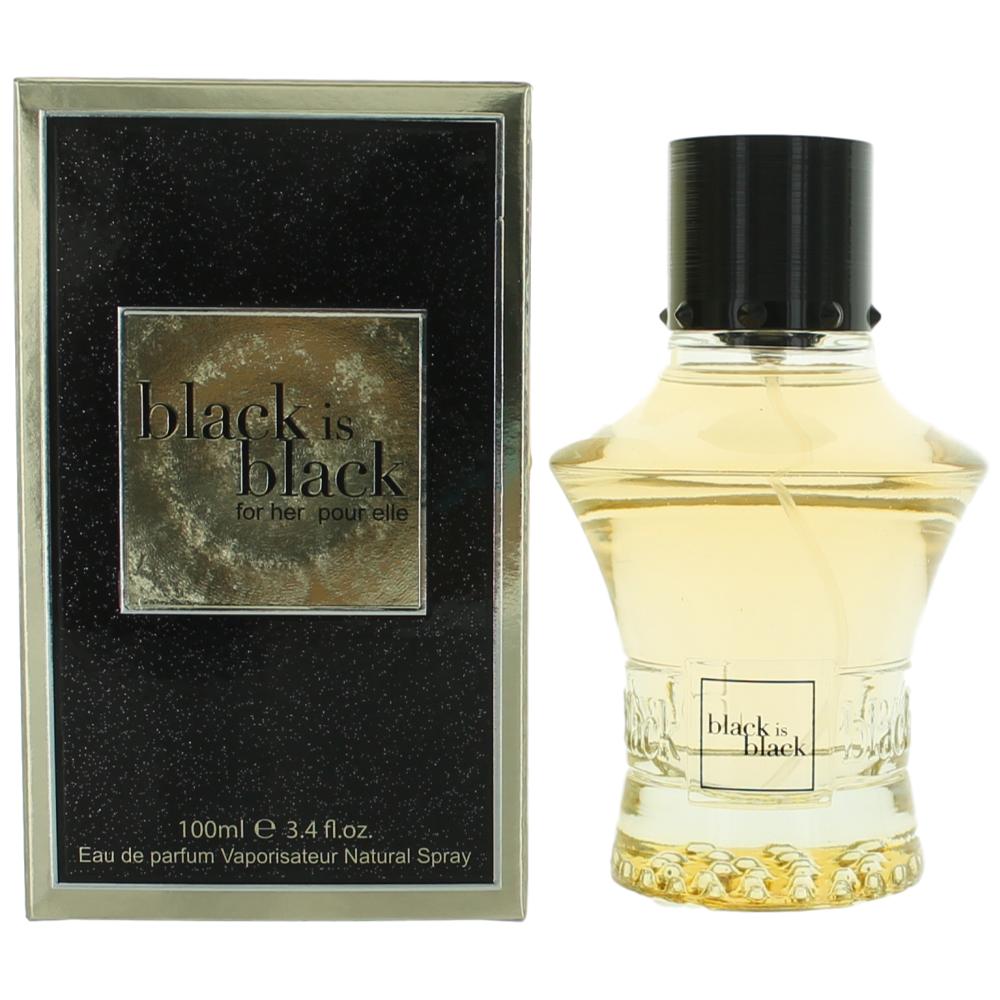 nuparfums – Black is Black for Her Eau de Parfum Spray for Women (3.4 oz) product image