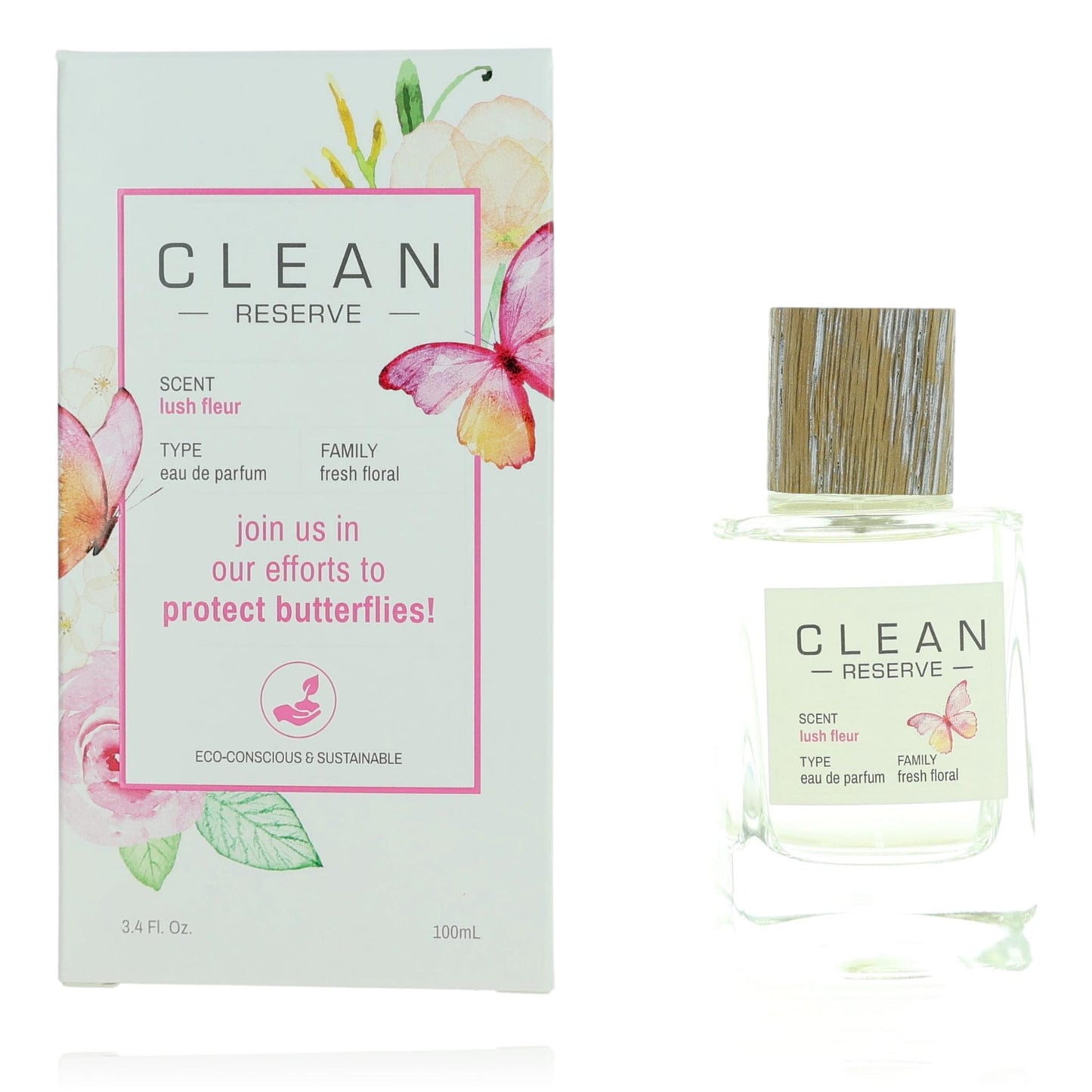 DLiSh – Clean Reserve Lush Fleur Eau de Parfum Spray for Women (3.4 oz) product image