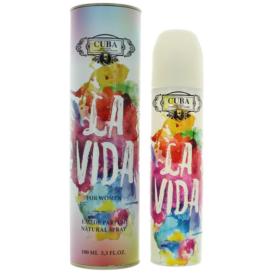 Cuba – Cuba La Vida Eau de Parfum Spray for Women (3.3 oz) product image