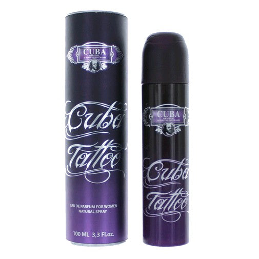 Cuba – Cuba Tattoo Eau de Parfum Spray for Women (3.3 oz) product image