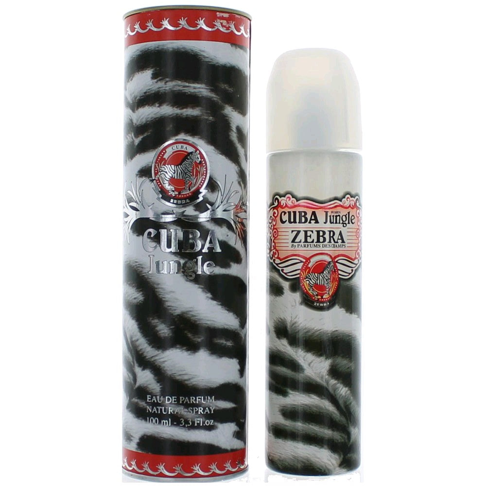 Cuba – Cuba Jungle Zebra Eau de Parfum Spray for Women (3.3 oz) product image