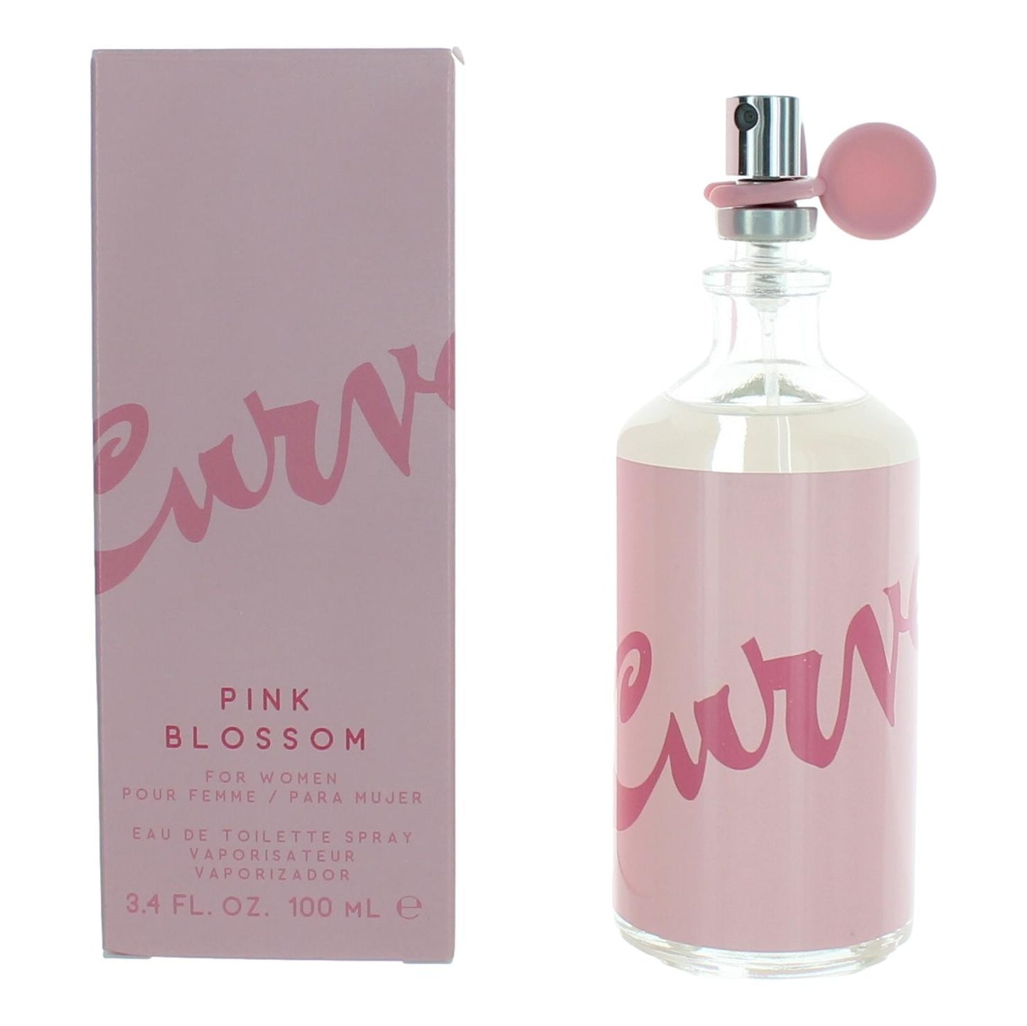 Liz Claiborne – Curve Pink Blossom Eau de Toilette Spray for Women (3.4 oz) product image