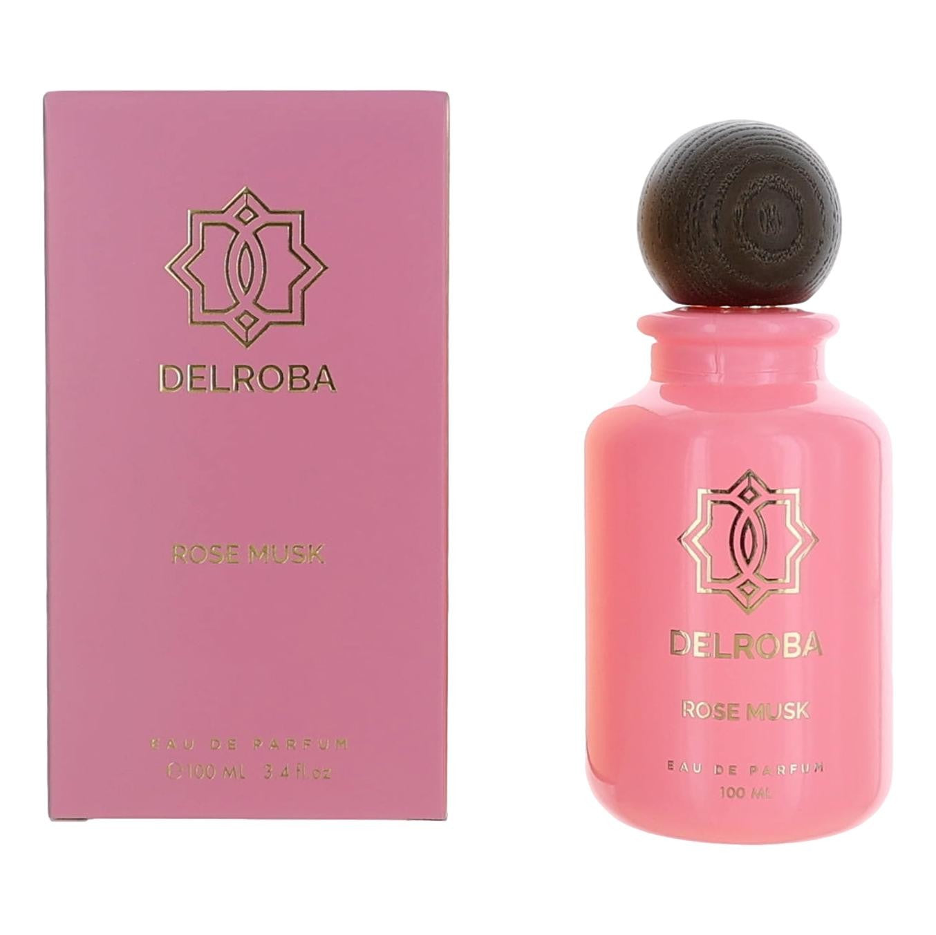 Delroba – Delroba Rose Musk Eau de Parfum Spray for Women (3.4 oz) product image