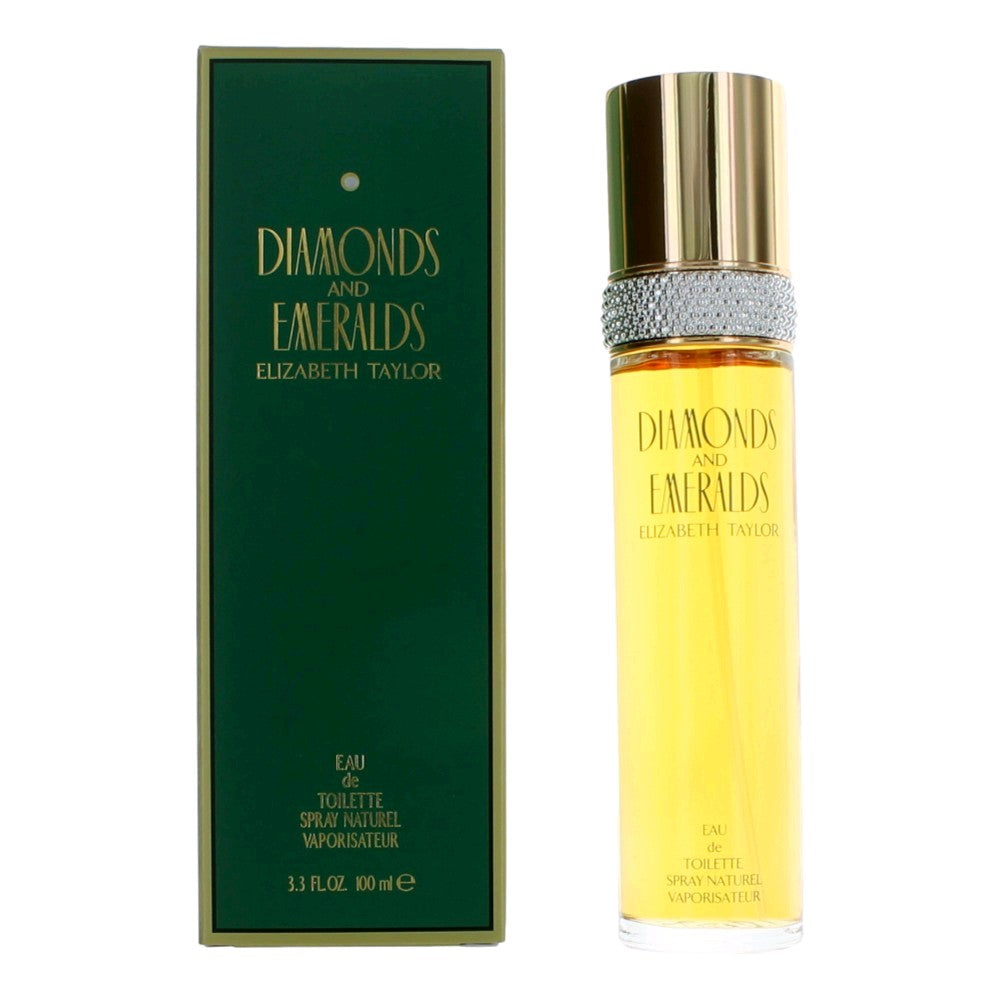 Elizabeth Taylor – Diamonds & Emeralds Eau de Toilette Spray for Women (3.3 oz) product image