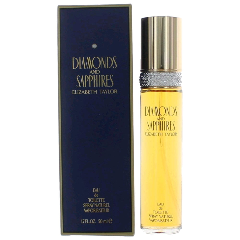 Elizabeth Taylor – Diamonds & Sapphires Eau de Toilette Spray for Women (1.7 oz) product image