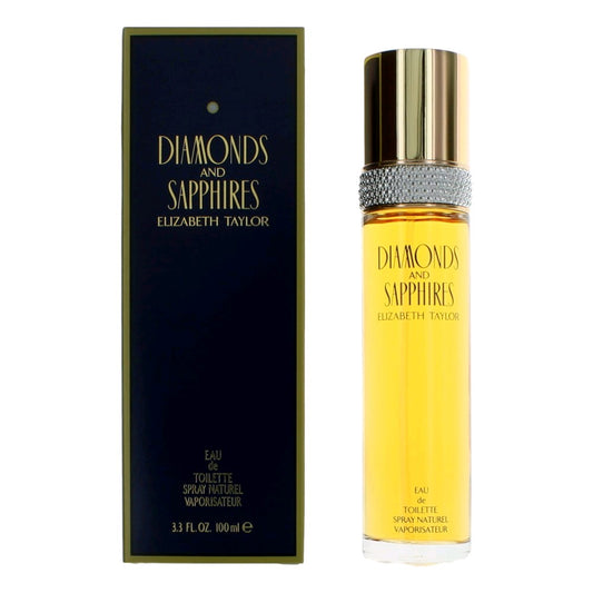 Elizabeth Taylor – Diamonds & Sapphires Eau de Toilette Spray for Women (3.3 oz) product image
