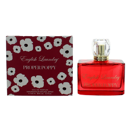 English Laundry – Proper Poppy Eau de Parfum Spray for Women (3.4 oz) product image