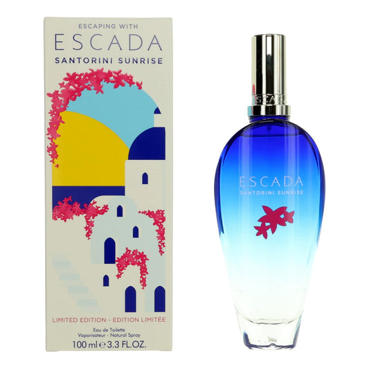 Escada – Escaping with Escada Santorini Sunrise Eau de Toilette Spray for Women (3.3 oz) product image