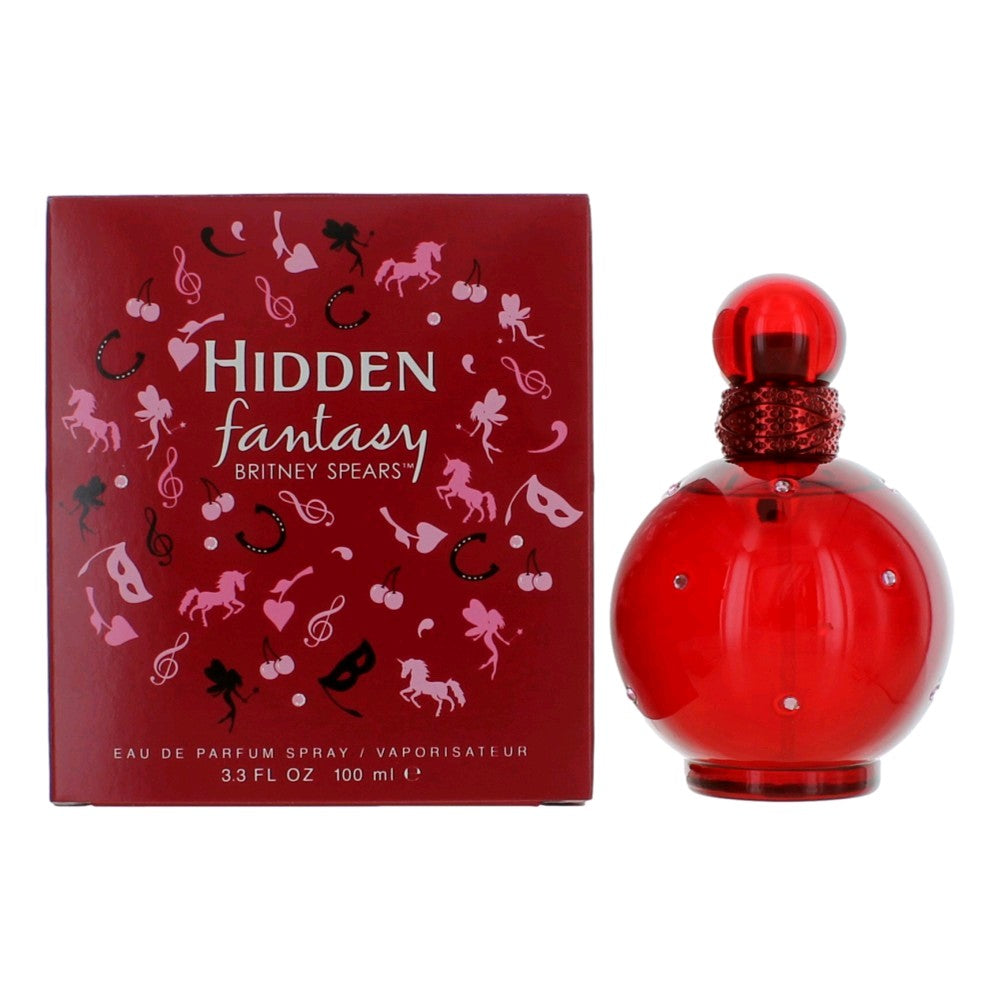 Britney Spears – Hidden Fantasy Eau de Parfum Spray for Women (3.3 oz) product image