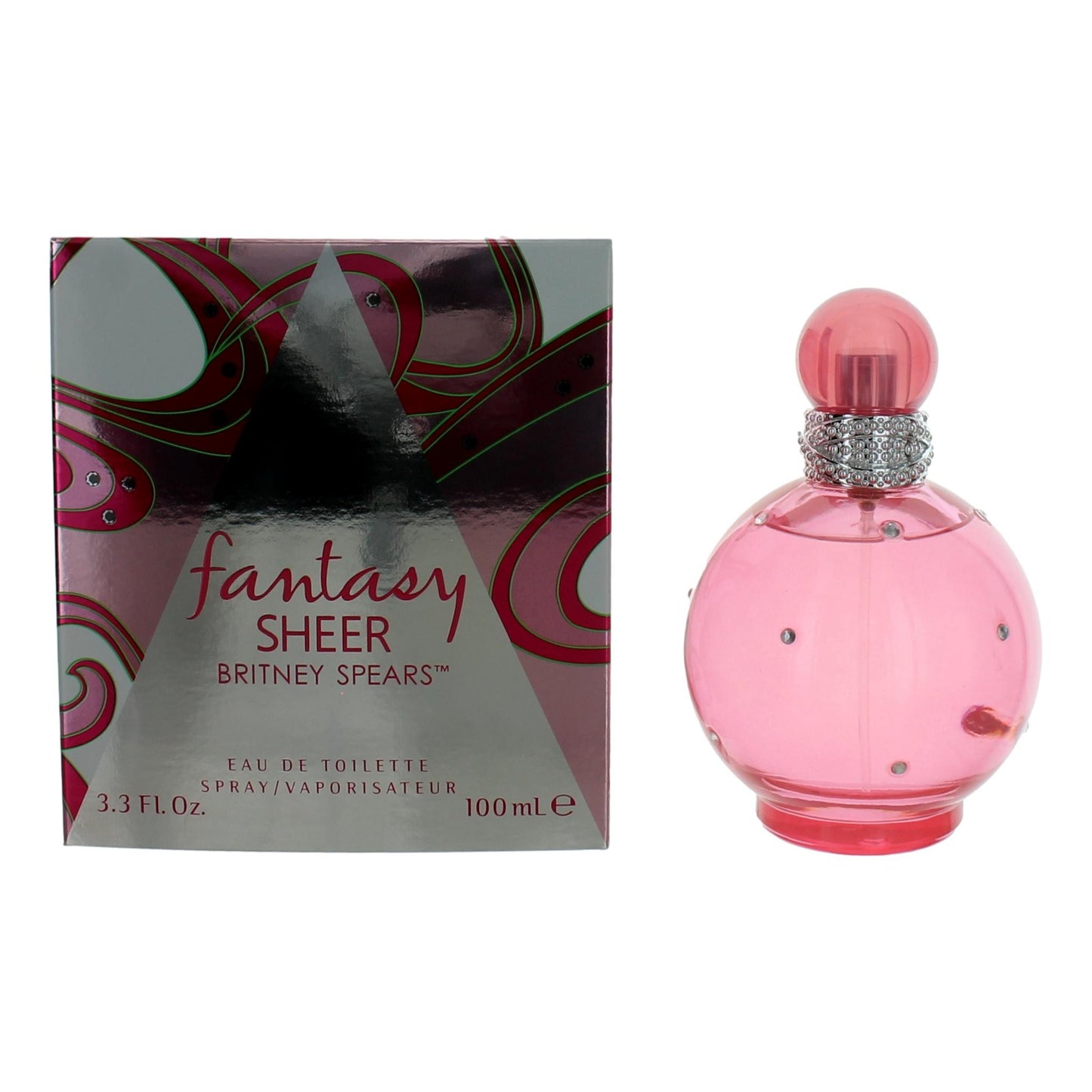 Britney Spears – Fantasy Sheer Eau de Toilette Spray for Women (3.3 oz) product image