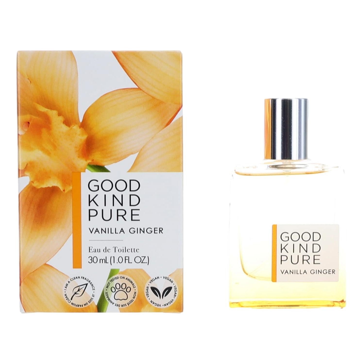 Coty – Good Kind Pure Vanilla Ginger Eau de Toilette Spray for Women (1 oz) product image