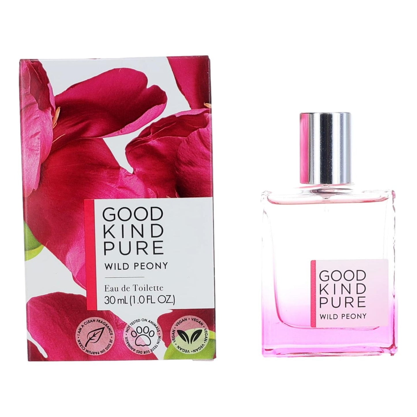 Coty – Good Kind Pure Wild Peony Eau de Toilette Spray for Women (1 oz) product image