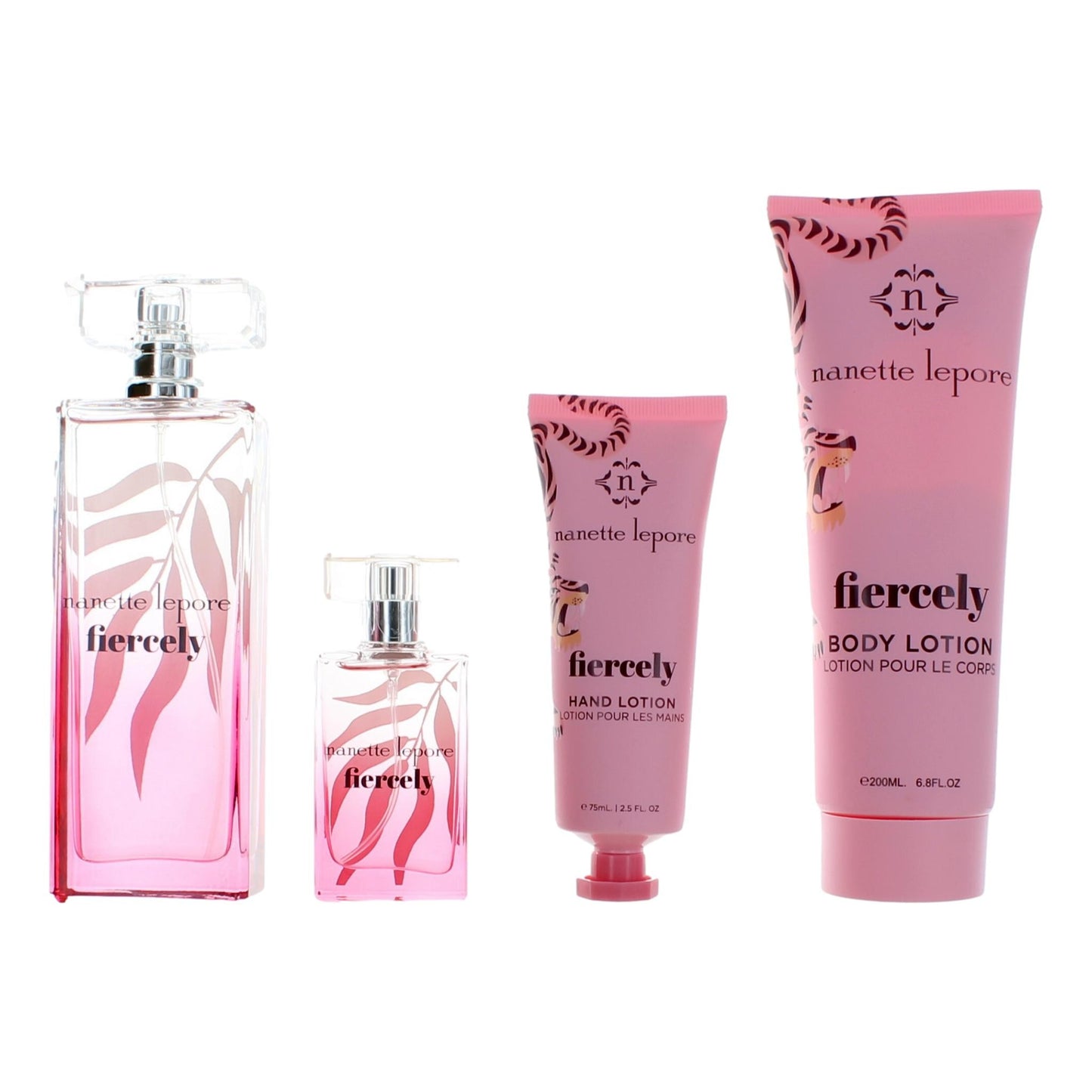 Nanette Lepore – Fiercely . 4 Piece Gift Set for Women Fragrance for Women product image