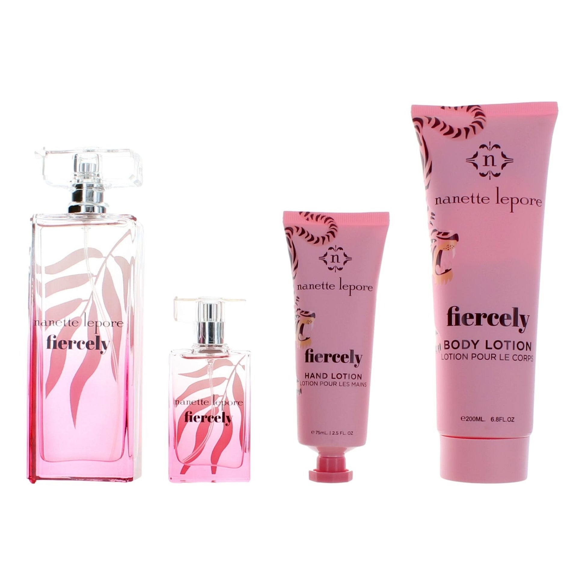 Nanette Lepore – Fiercely . 4 Piece Gift Set for Women Fragrance for Women product image