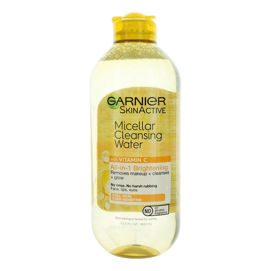 Garnier – Garnier Skin Active 13.5 All- In-1 Brightening Micellar Cleansing Water With Vitamin C Fragrance product image
