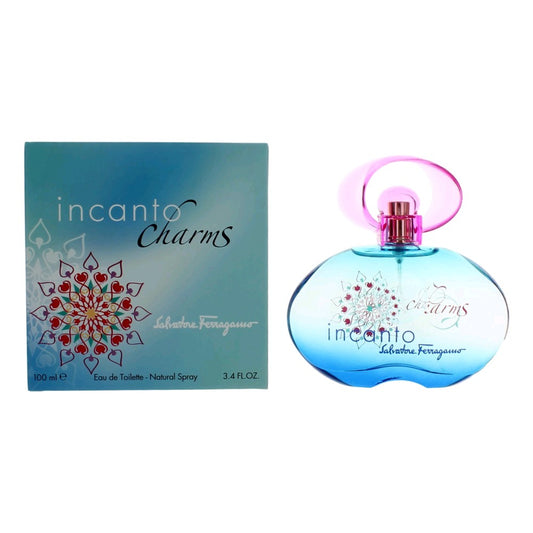 Salvatore Ferragamo – Incanto Charms Eau de Toilette Spray for Women (3.4 oz) product image