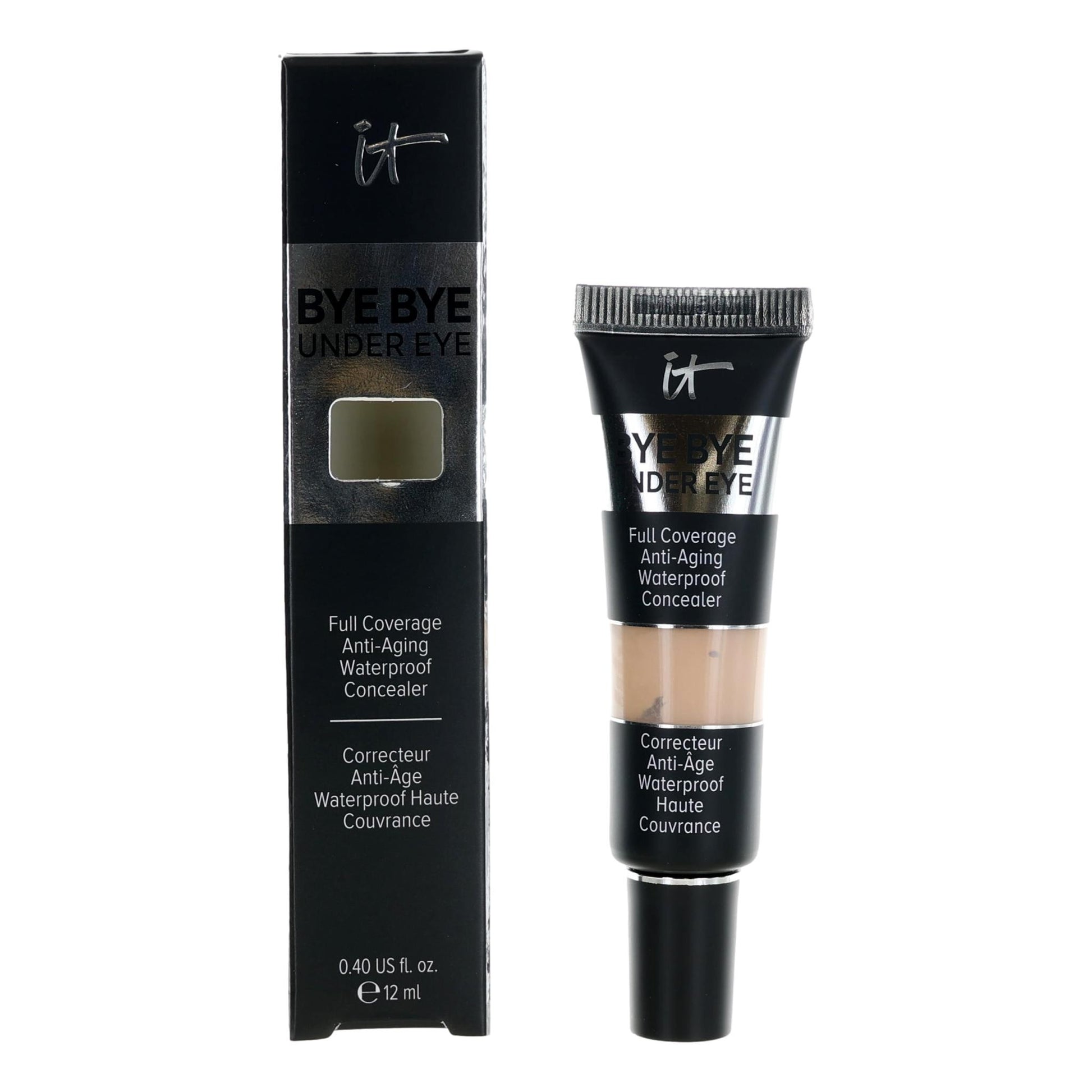 It Cosmetics – It Cosmetics Bye Bye Under Eye 0.4 Full Coverage Waterproof Concealer - 14.5 Light Buff Fragrance product image