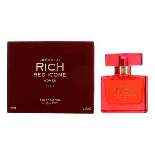 Johan.b – Rich Icone Red by Johan B Eau de Parfum Spray for Women (2.8 oz) product image