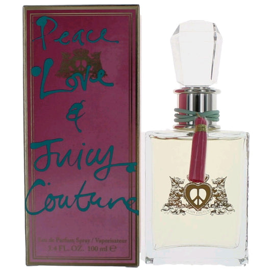 Juicy Couture – Peace Love & Juicy Couture Eau de Parfum Spray for Women (3.4 oz) product image