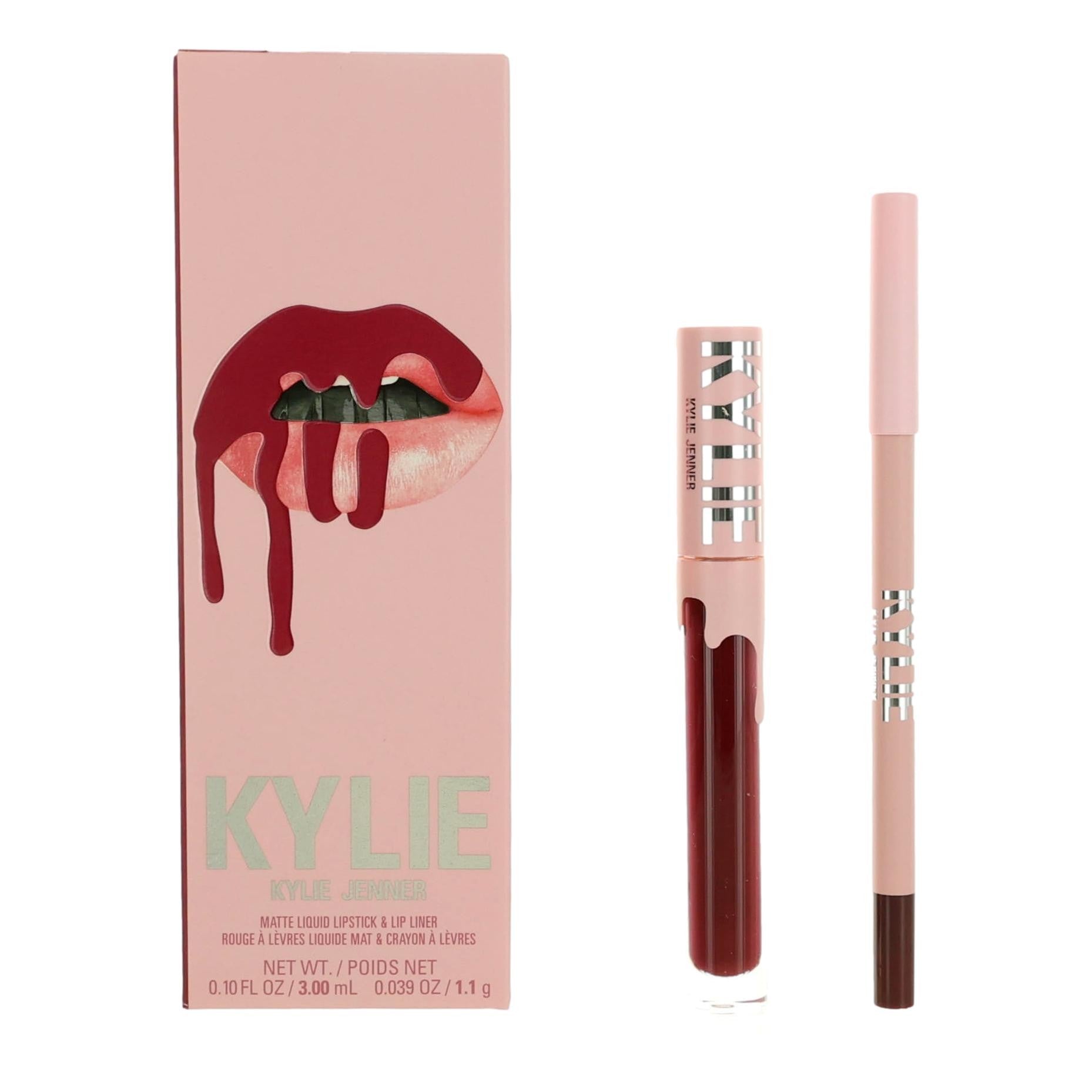 Kylie Jenner – Kylie Matte Liquid Lipstick & Lip Liner - Hollyberry Fragrance product image