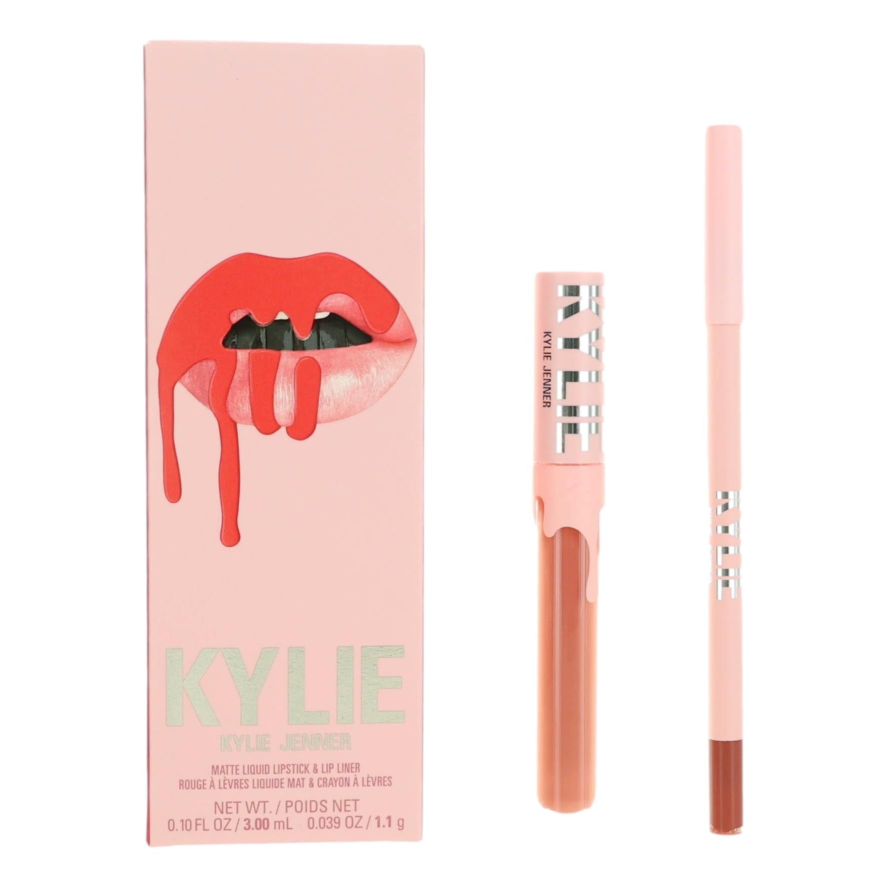 Kylie Jenner – Kylie Matte Liquid Lipstick & Lip Liner - Sweater Weather Fragrance product image