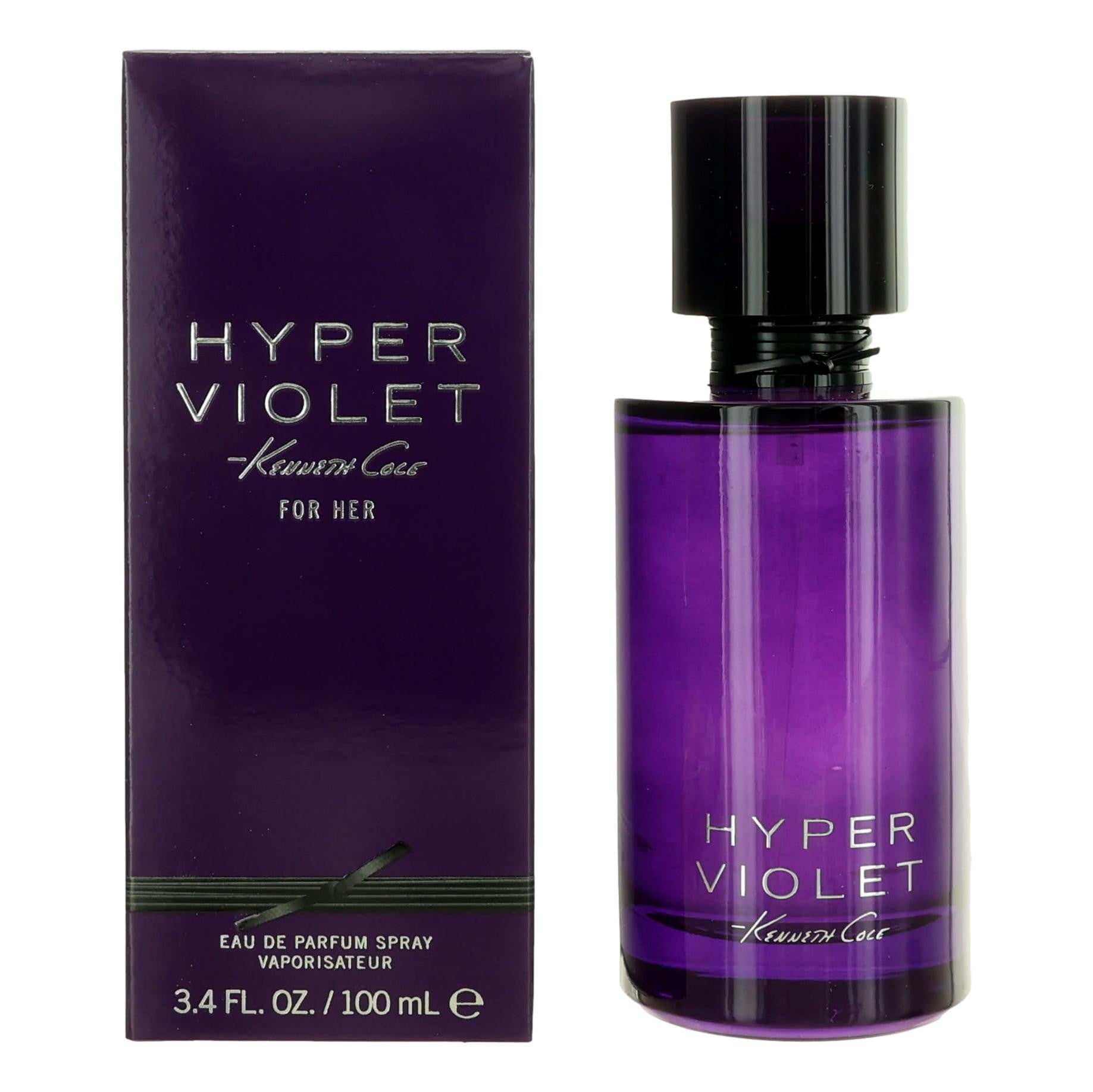 Kenneth Cole – Kenneth Cole Hyper Violet Eau de Parfum Spray for Women (3.4 oz) product image