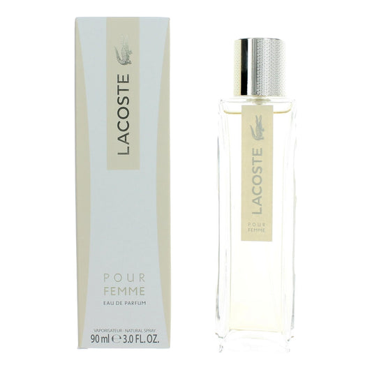 Lacoste – Lacoste Pour Femme Eau de Parfum Spray for Women (3 oz) product image